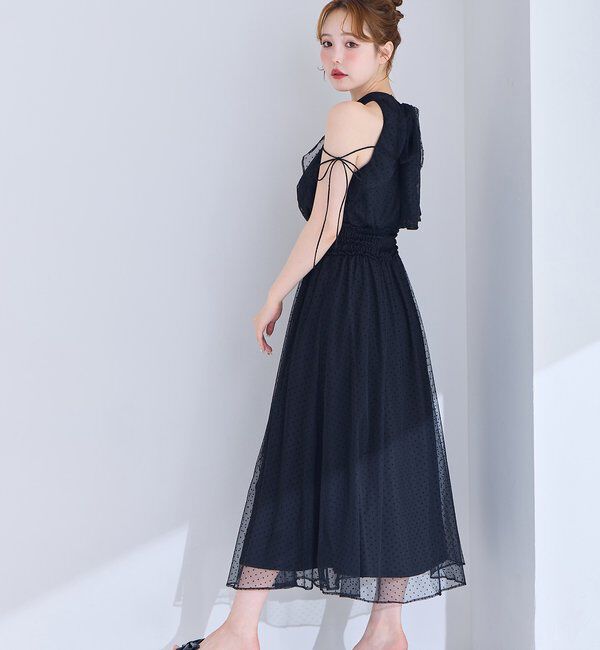  「【Fluffy Romance collection】アメスリロングワンピース」|ワンピース|