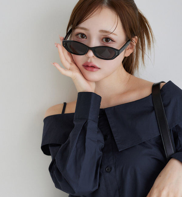  「フォックス型サングラス」|その他|ブラック