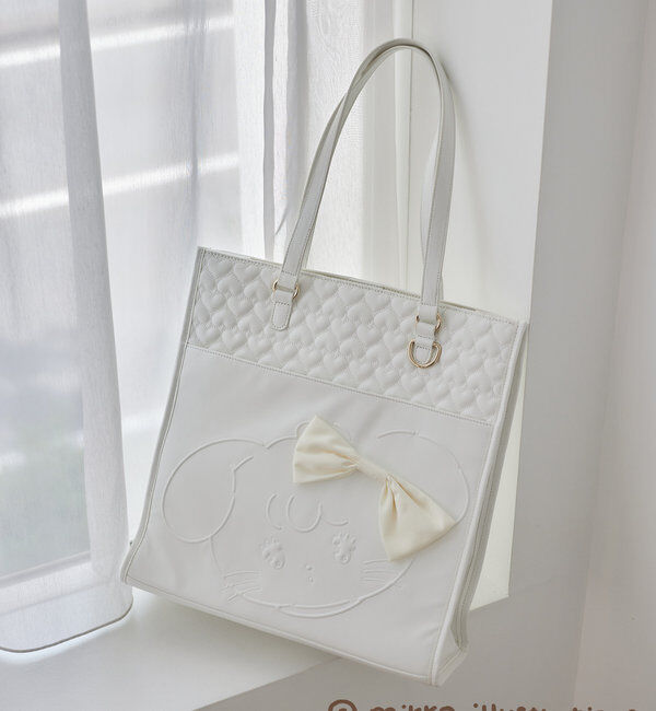  「【mikko コラボ】キャリーオントートバッグ」|その他|オフホワイト