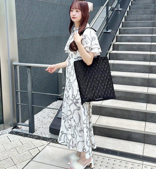  「【LouLoumei】キルティングトートバッグ／推し活にも使える」|トートバッグ|