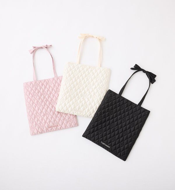  「【LouLoumei】キルティングトートバッグ／推し活にも使える」|トートバッグ|