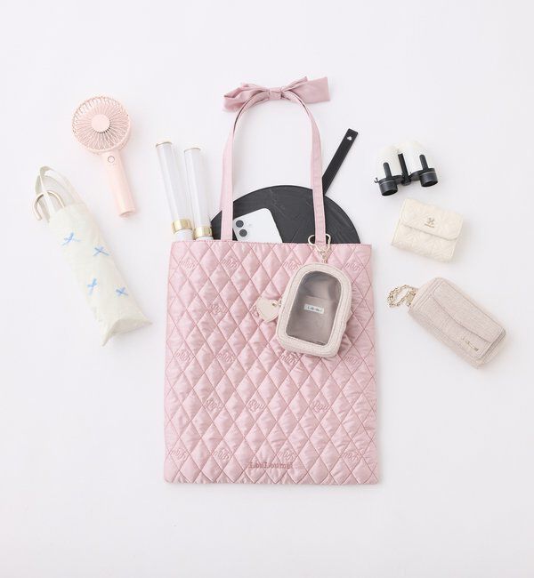  「【LouLoumei】キルティングトートバッグ／推し活にも使える」|トートバッグ|