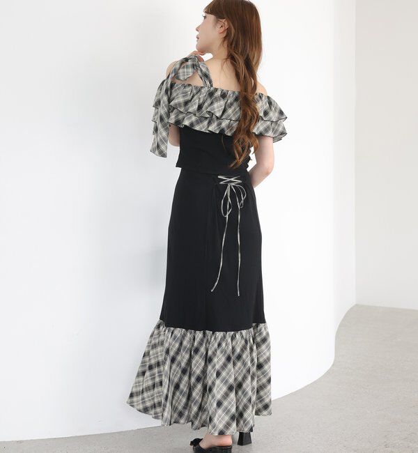  「セットで着れる／ワンショルリボントップス」|プルオーバー|