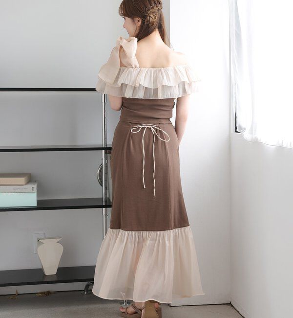  「セットで着れる／ワンショルリボントップス」|プルオーバー|