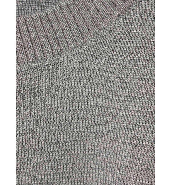 MIDIUMISOLID「MIDIUMISOLID for Ladies サイドリボンポンチョ」|ニット・セーター|