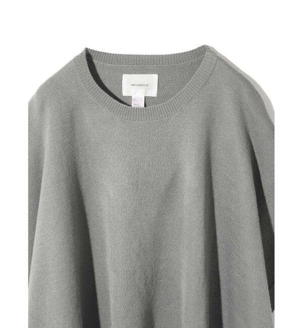 MIDIUMISOLID「MIDIUMISOLID for Ladies サイドリボンポンチョ」|ニット・セーター|