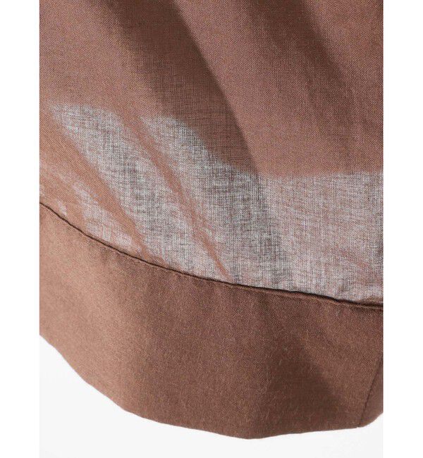 MIDIUMISOLID「MIDIUMISOLID for Ladies シアーVネックCD」|カーディガン|