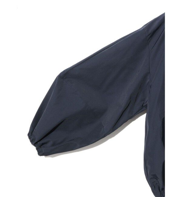 MIDIUMISOLID「MIDIUMISOLID for Ladies コットン/ナイロンスピンドルギャザーブルゾン」|テーラードジャケット|