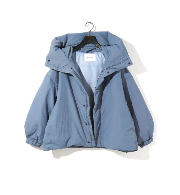 MIDIUMISOLID「MIDIUMISOLID for Ladies フードダウンブルゾン」|テーラードジャケット|