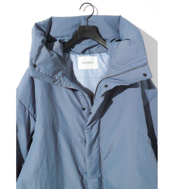 MIDIUMISOLID「MIDIUMISOLID for Ladies フードダウンブルゾン」|テーラードジャケット|