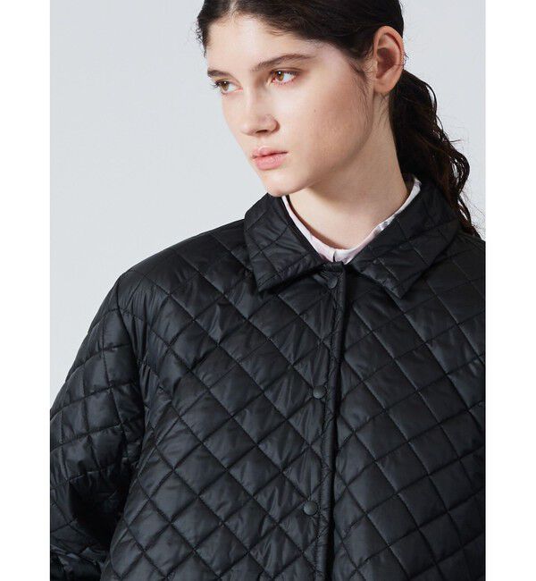 mizuiro ind「mizuiro ind キルティングフレアコート」|その他|