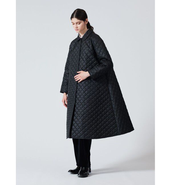 mizuiro ind「mizuiro ind キルティングフレアコート」|その他|