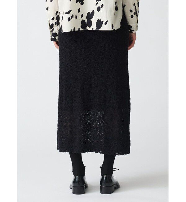 mizuiro ind「mizuiro ind スラブヤーンロングスカート」|スカート|