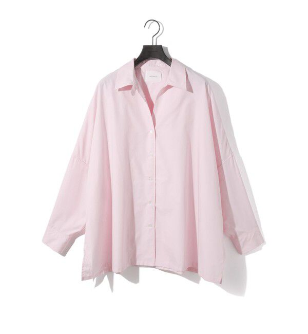 MIDIUMISOLID「MIDIUMISOLID for Ladies スキッパーポンチョシャツ」|シャツ・ブラウス|