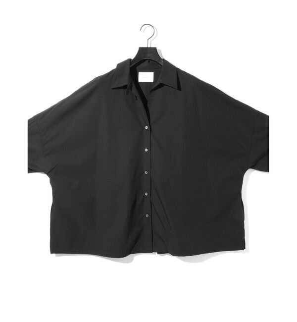 MIDIUMISOLID「MIDIUMISOLID for Ladies スキッパーポンチョシャツ」|シャツ・ブラウス|