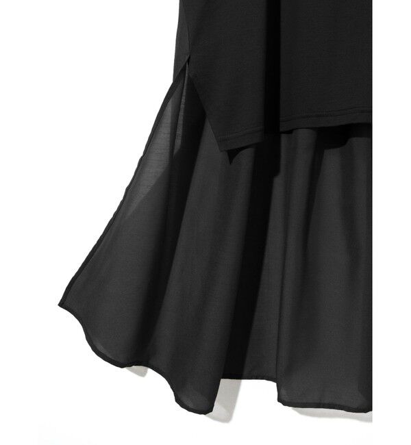 MIDIUMISOLID「MIDIUMISOLID for Ladies ウーブンコンビネーションT」|Tシャツ・カットソー|