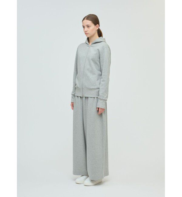 mizuiro ind「mizuiro ind 裏起毛ジップパーカー」|Tシャツ・カットソー|