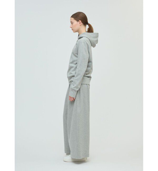 mizuiro ind「mizuiro ind 裏起毛ジップパーカー」|Tシャツ・カットソー|