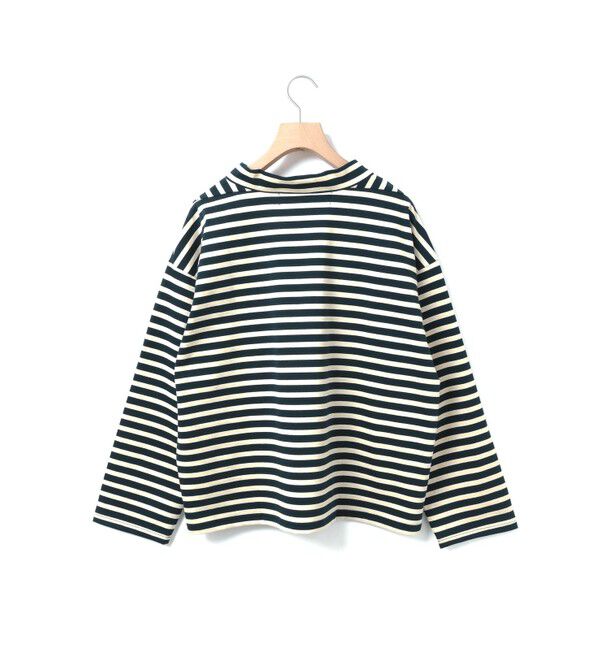 MidiUmi「MidiUmi フィッシャーマンスモックボーダーT」|Tシャツ・カットソー|