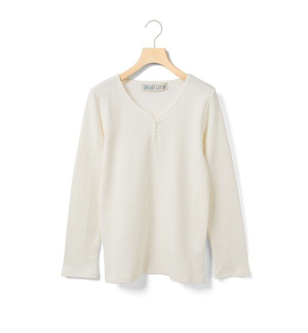 MidiUmi「MidiUmi ヘンリーネックプルオーバー」|Tシャツ・カットソー|