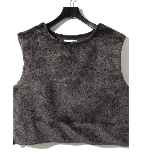 MIDIUMISOLID「MIDIUMISOLID for Ladies フリースファーベスト」|ベスト・ジレ|