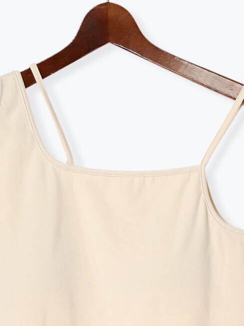 Te chichi「アシンメトリーストラップタンクトップ」|Tシャツ・カットソー|