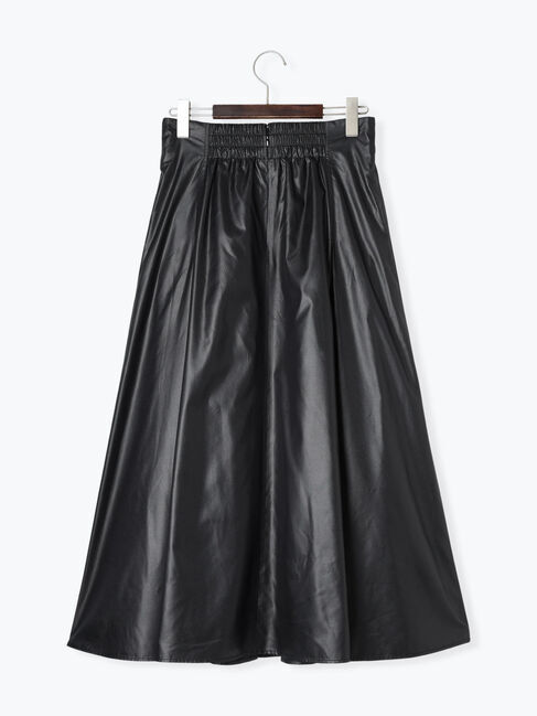 Te chichi「グロッシーレザーライクフレアスカート」|スカート|