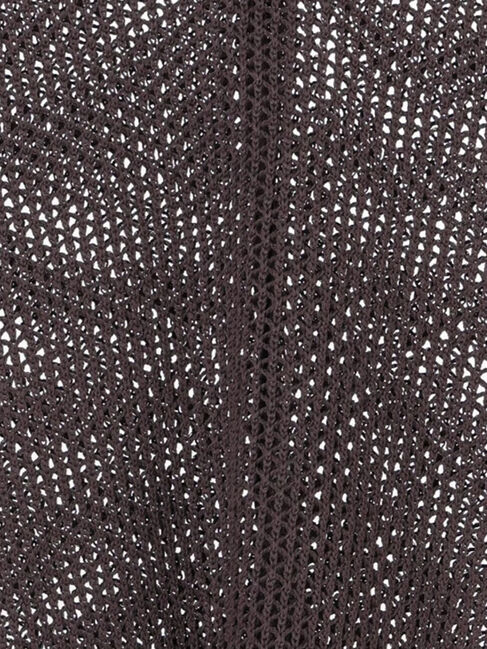 Lugnoncure「透かし編Vネックカーディガン」|カーディガン|