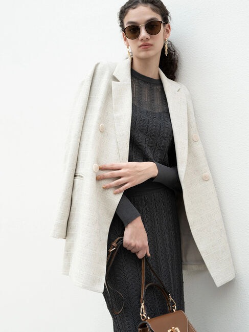 Te chichi「ファブリックアソートオーバージャケット《2025spring catalog item》」|その他|