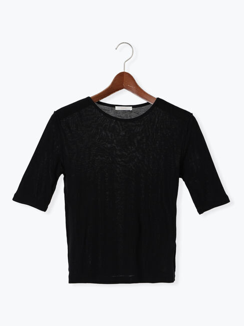 Te chichi「ウールブレンドエアー天竺メロートップス（アンサンブル可）《2025summer catalog item》」|Tシャツ・カットソー|