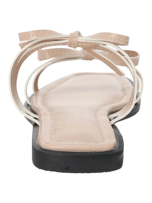 Te chichi TERRASSE「リボンフラットサンダル《2025summer catalog item》」|サンダル|