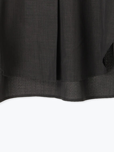 Te chichi TERRASSE「【セットアップ可】麻調スキッパーブラウス」|シャツ・ブラウス|