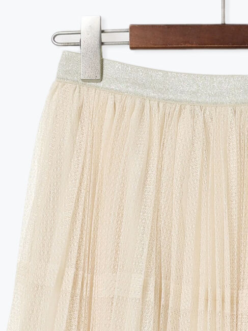 Te chichi「レースプリーツロングスカート」|スカート|