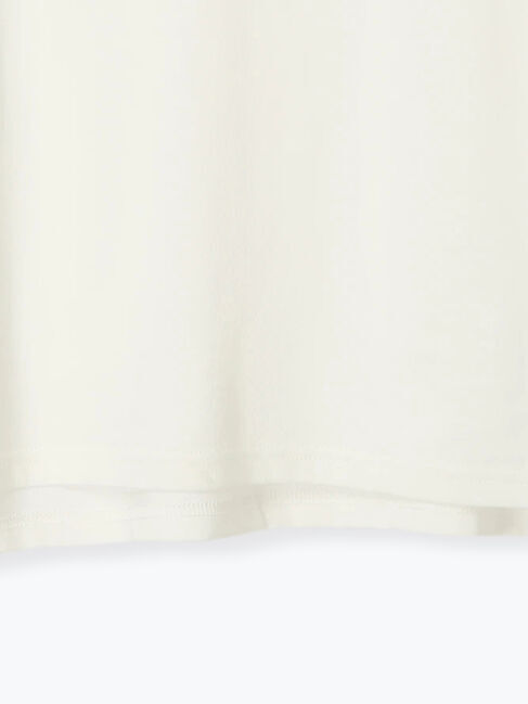 Lugnoncure「【接触冷感】フロントロゴフレンチスリーブTシャツ」|Tシャツ・カットソー|