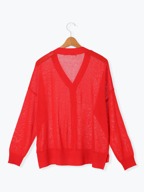 Lugnoncure「麻タッチリラックスカーディガン」|カーディガン|