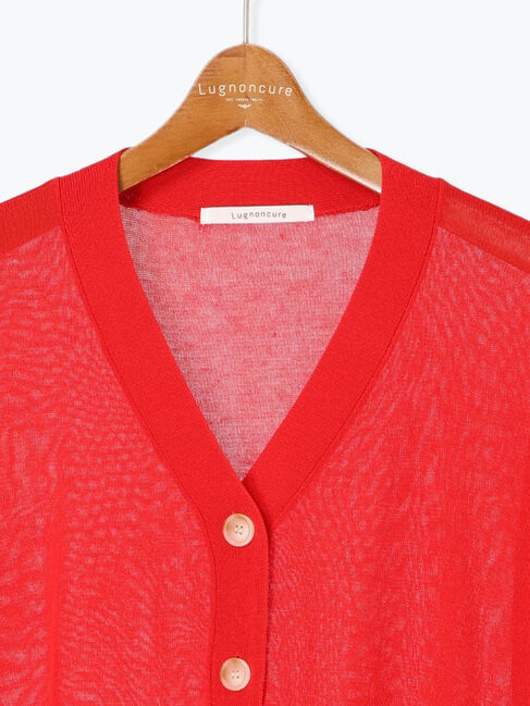 Lugnoncure「麻タッチリラックスカーディガン」|カーディガン|