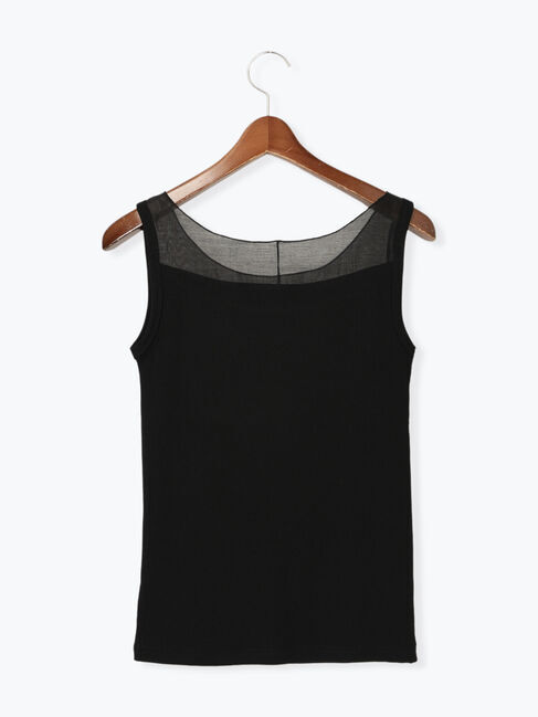 Te chichi「シアー切替スクエアネックタンクトップ」|タンクトップ|