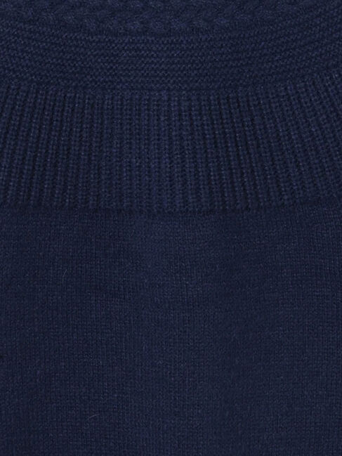 Lugnoncure「ピーチヤーン求心柄編みニット」|ニット・セーター|