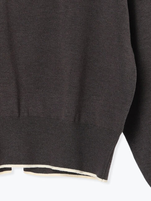 Te chichi「バックパールニット」|ニット・セーター|