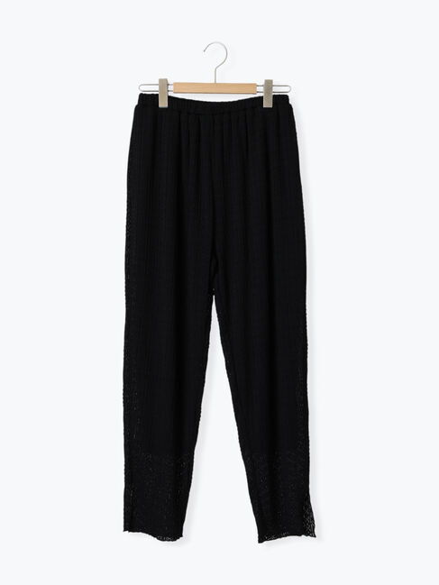 Samansa Mos2「フラワー柄オーバーレースレギンスパンツ」|その他|