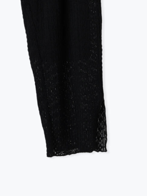 Samansa Mos2「フラワー柄オーバーレースレギンスパンツ」|その他|