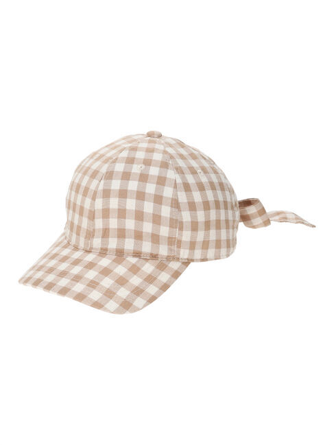 Samansa Mos2「【UVカット/消臭効果】バックリボンアソートキャップ」|その他|ベージュ