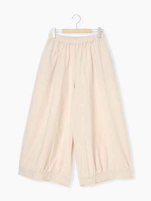 Samansa Mos2「【M/Lサイズ】裾切替ギャザーワイドパンツ」|その他|