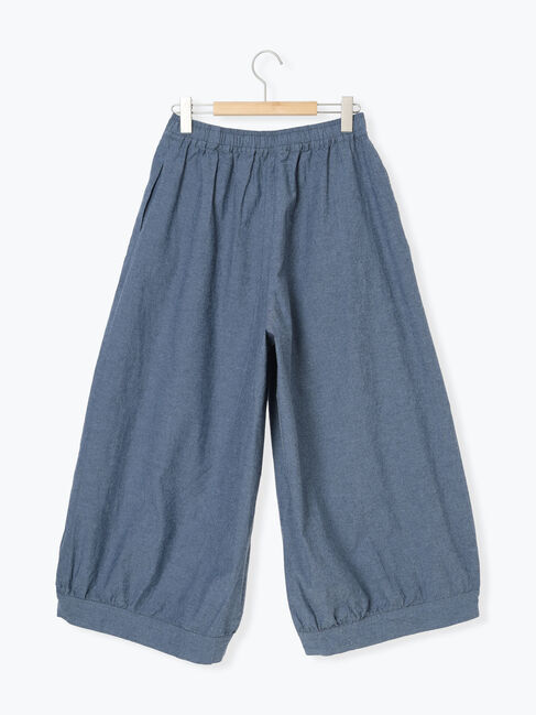 Samansa Mos2「【M/Lサイズ】裾切替ギャザーワイドパンツ」|その他|