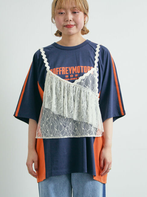 SM2「フリルレースキャミソールブラウス」|シャツ・ブラウス|