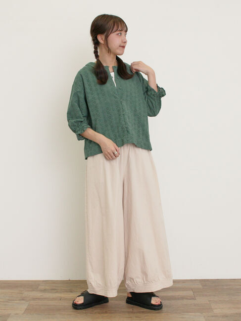 Samansa Mos2「オーバーレースちび襟ジャケット」|その他|