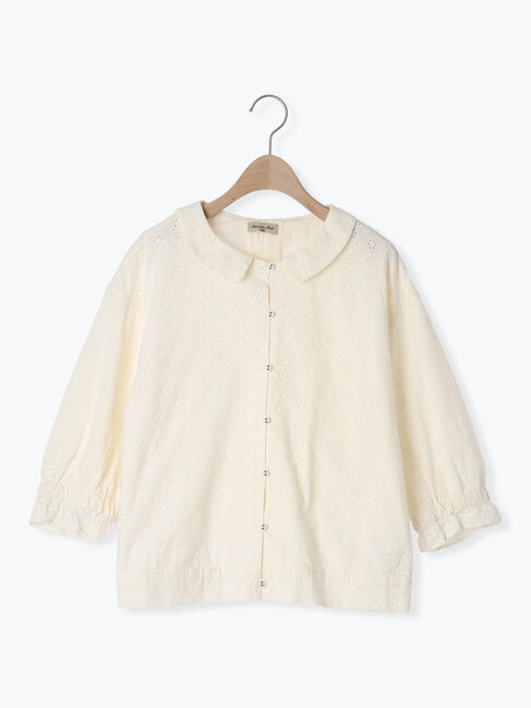 Samansa Mos2「オーバーレースちび襟ジャケット」|その他|