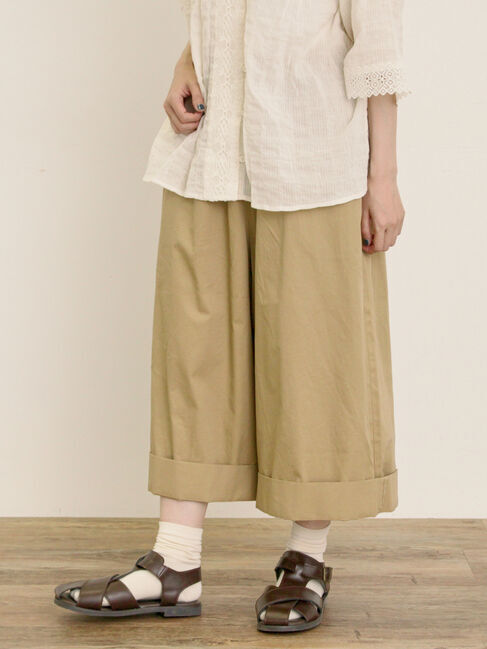 Samansa Mos2「チノギャザーキュロット」|その他|