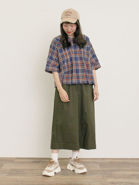 Samansa Mos2「チノギャザーキュロット」|その他|