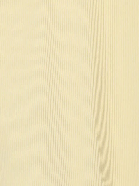 Samansa Mos2「配色メローカットリブフリルスタンドネックインナー」|Tシャツ・カットソー|